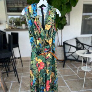 Tropical Print Jumpsuit!